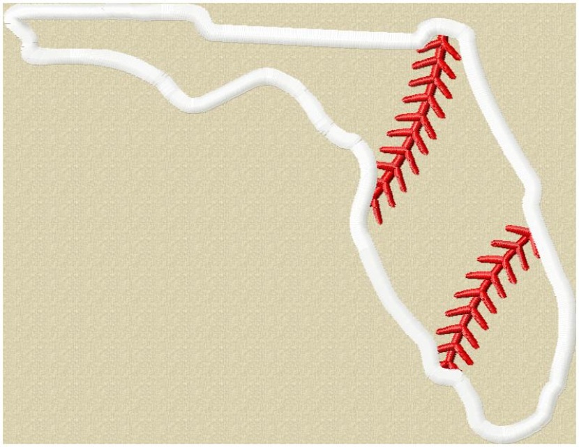 Baseball embroidery design download 4x4 size